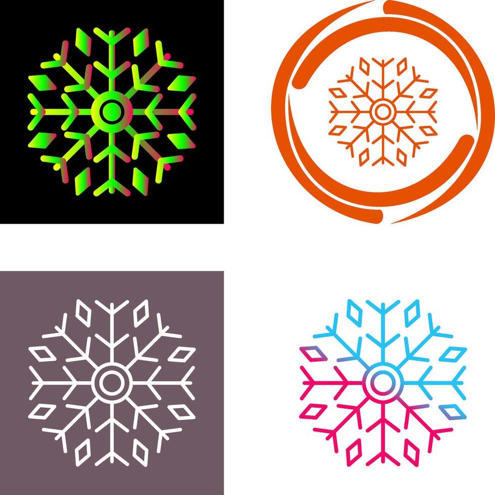 Ice Icon Design vector