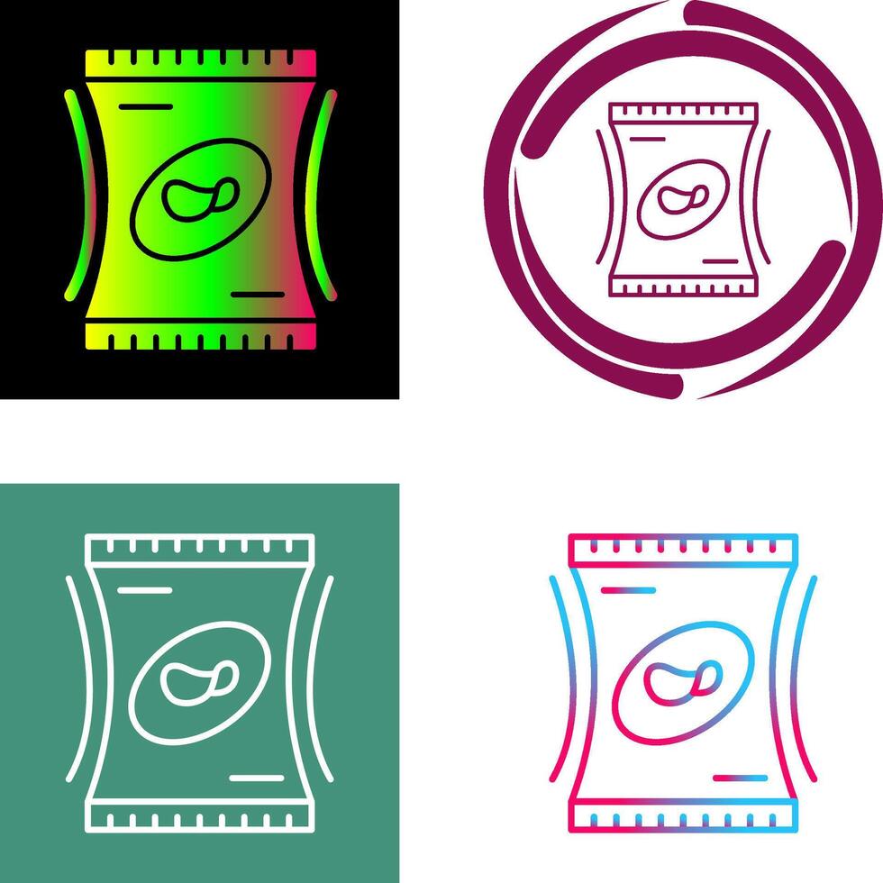Snack Icon Design vector