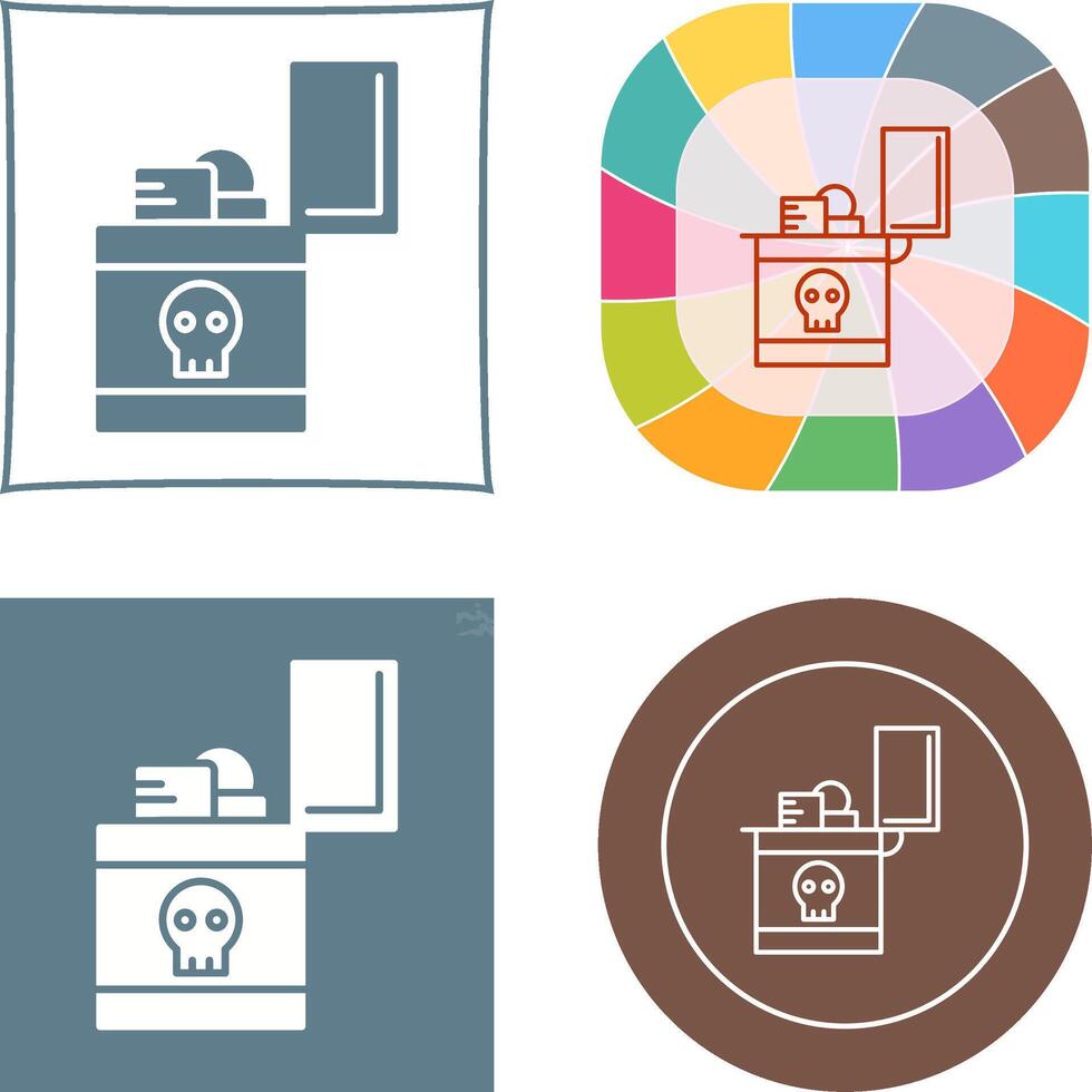 Zippo Icon Design vector