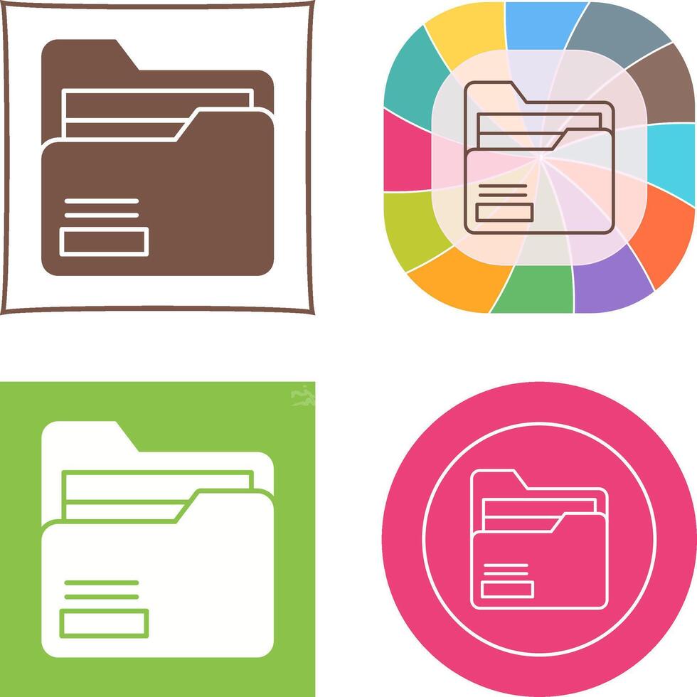 Folder Icon Design vector
