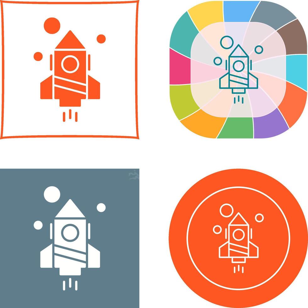 Rocket Icon Design vector