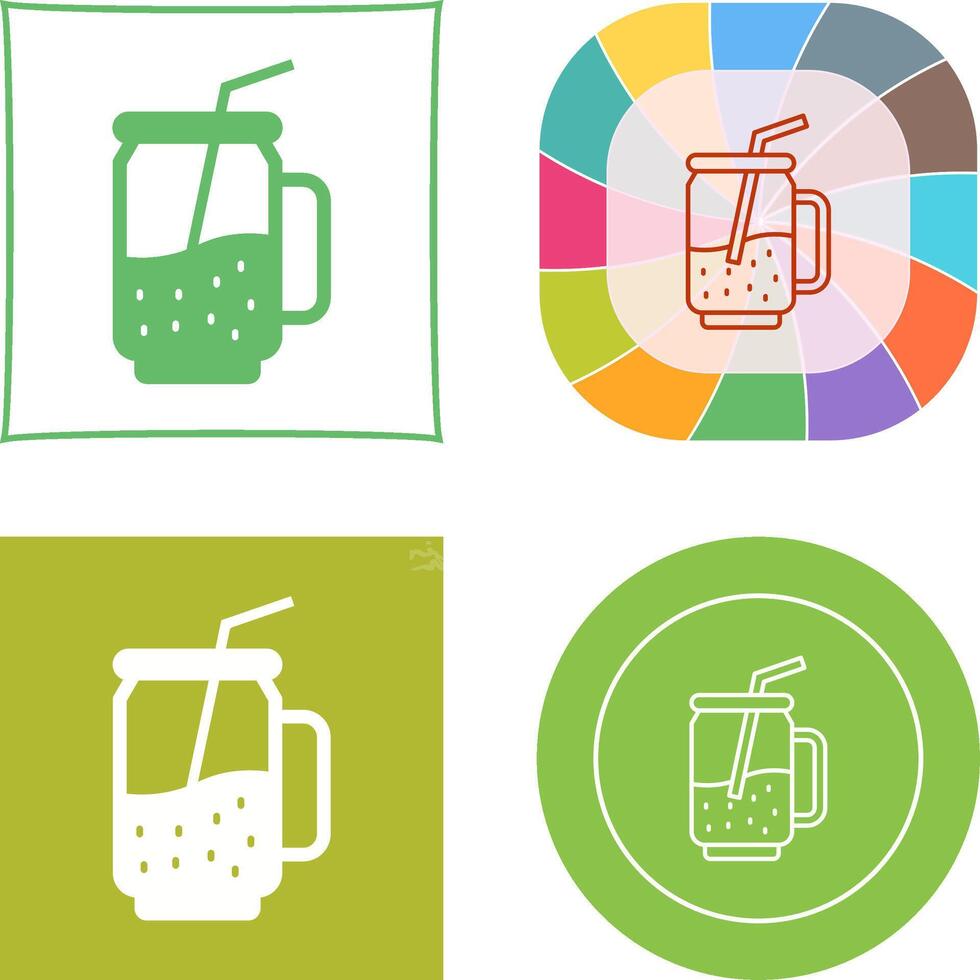 Cocktail Icon Design vector