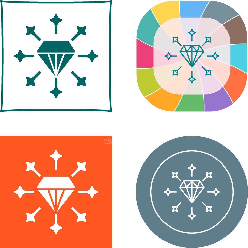Diamond Icon Design vector