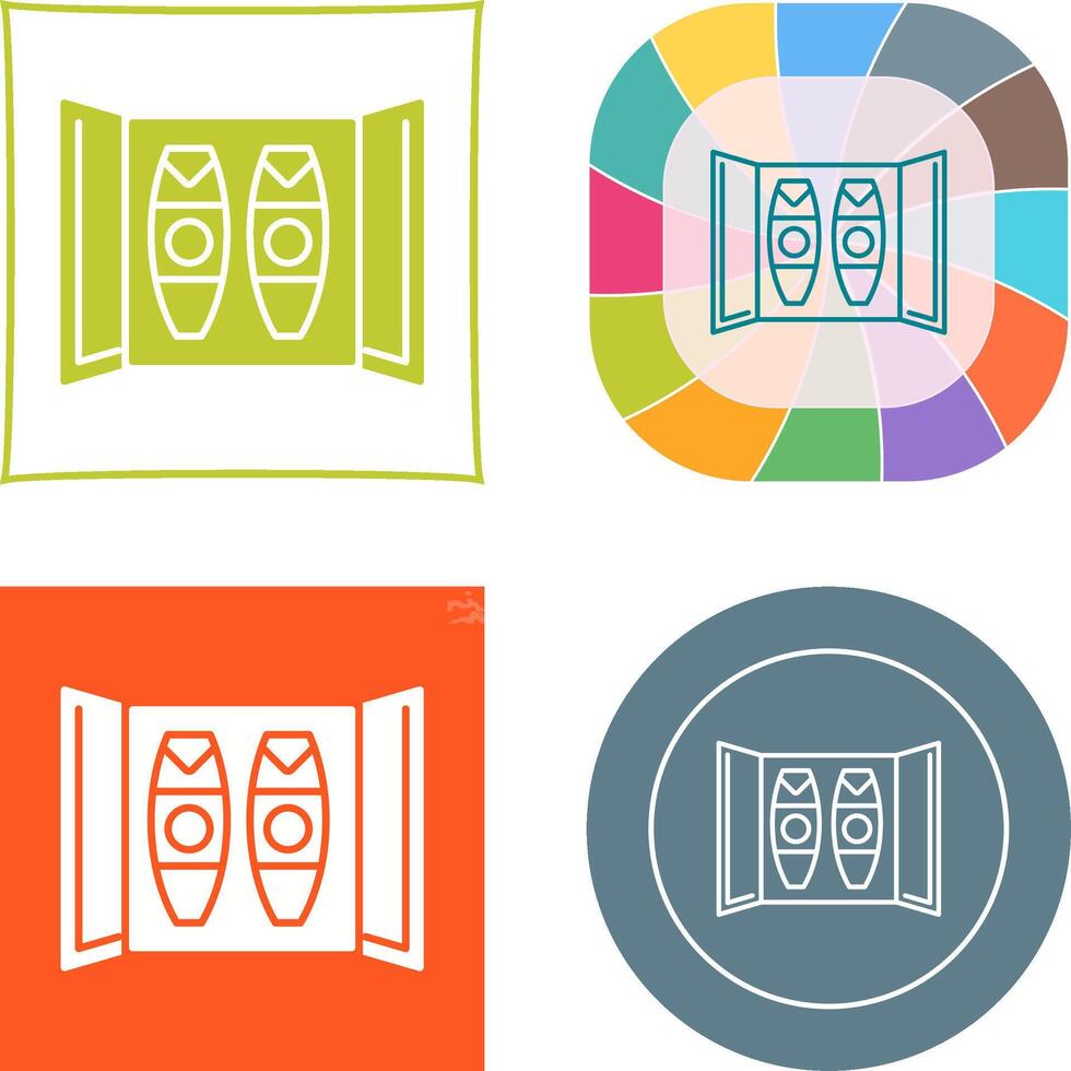 Cigar Box Icon Design vector