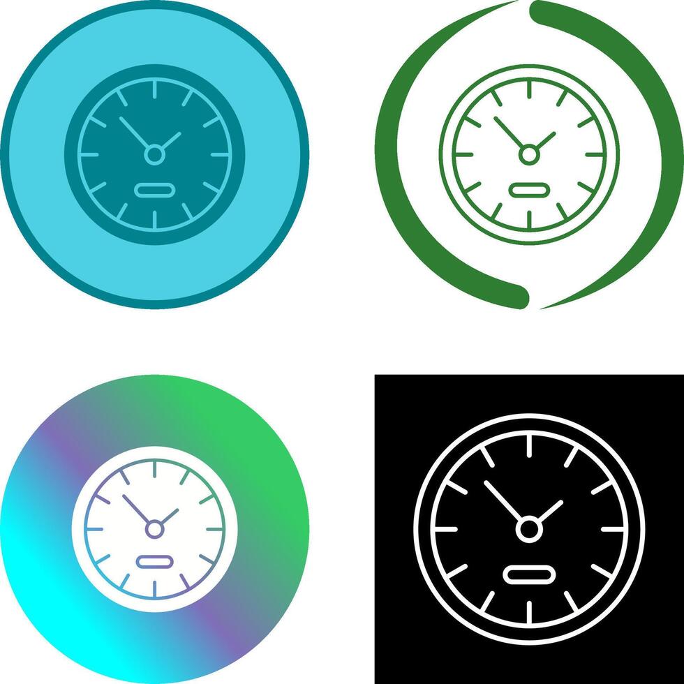 Clock Icon Design vector