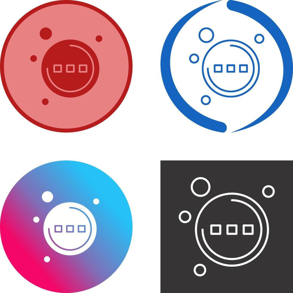 More Icon Design vector