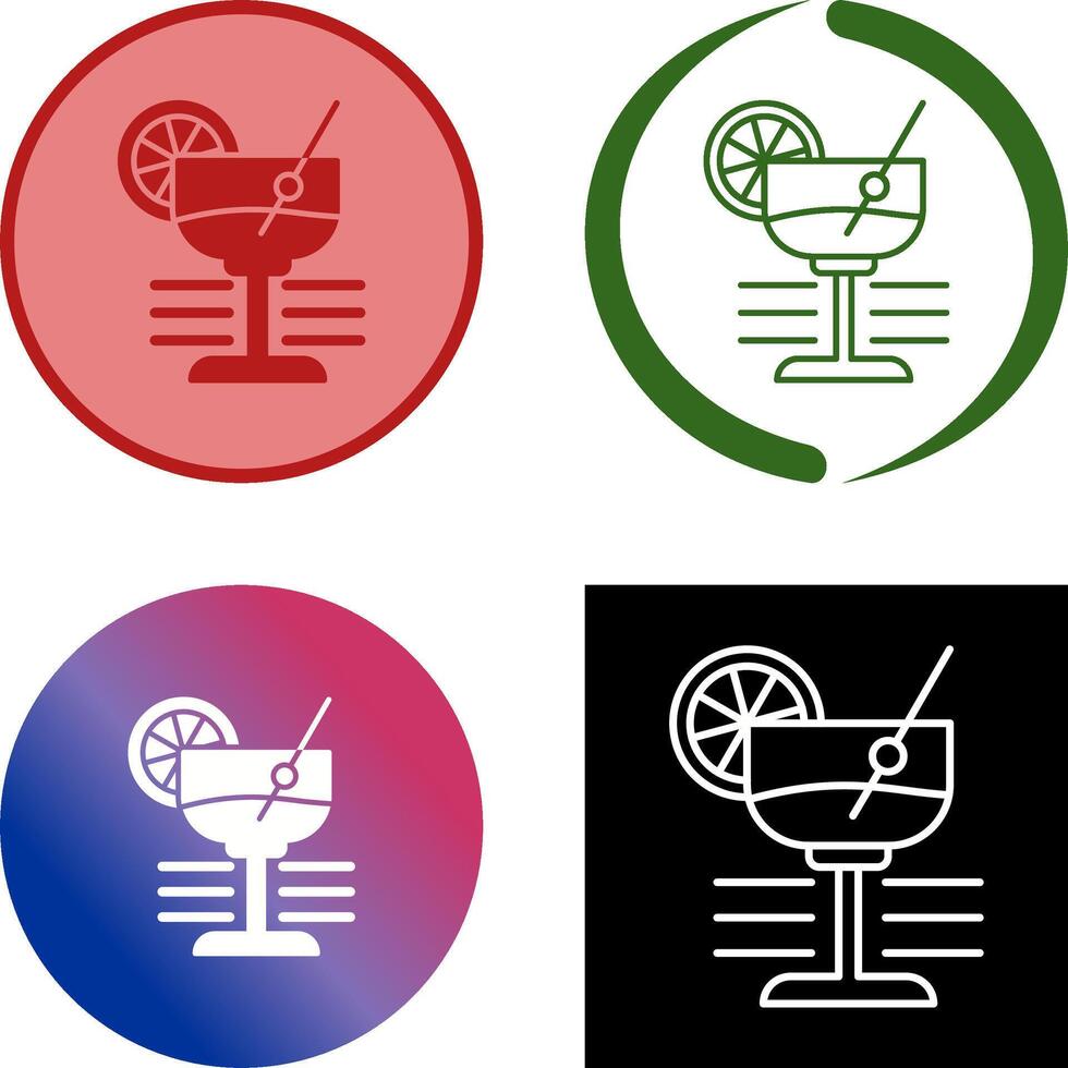 Martini Icon Design vector