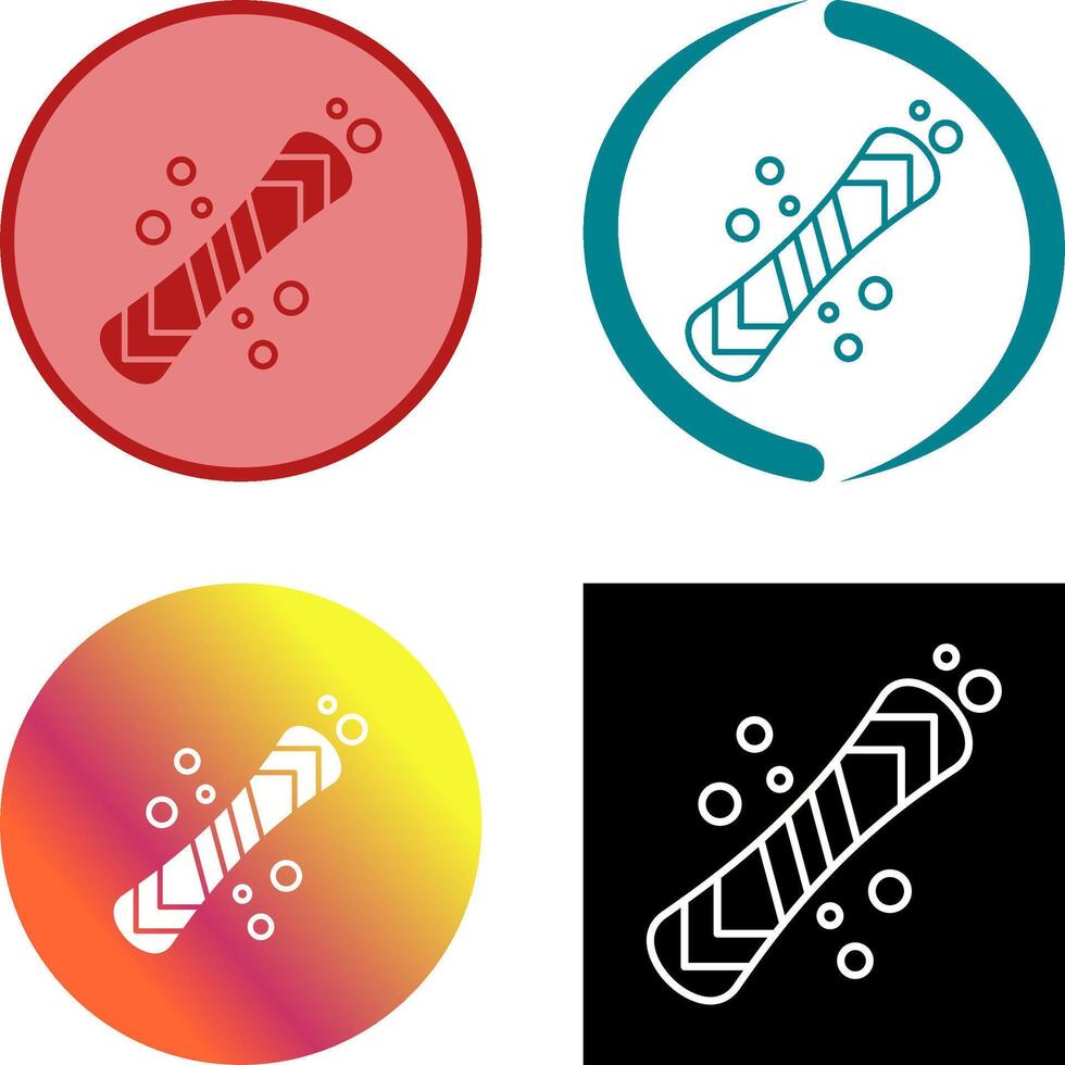 Snowboard Icon Design vector