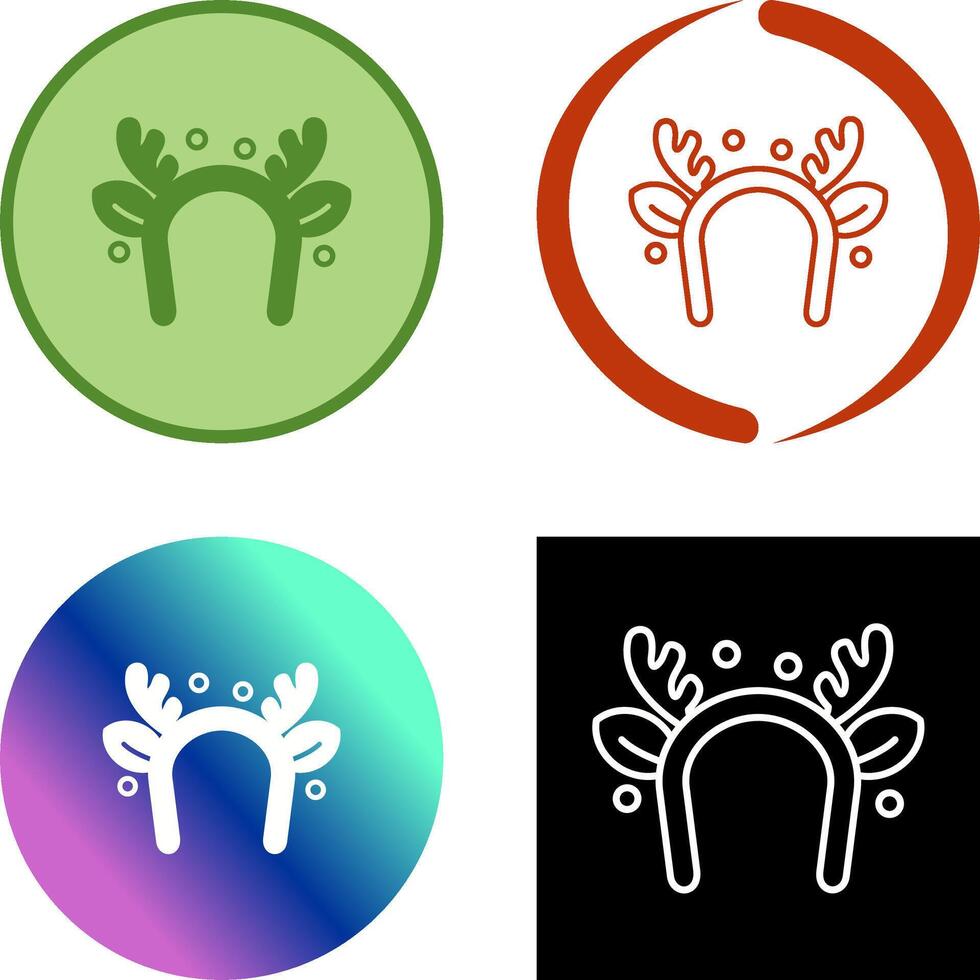 Headband Icon Design vector