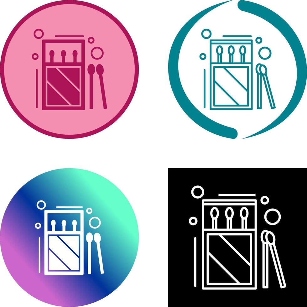 Matches Icon Design vector