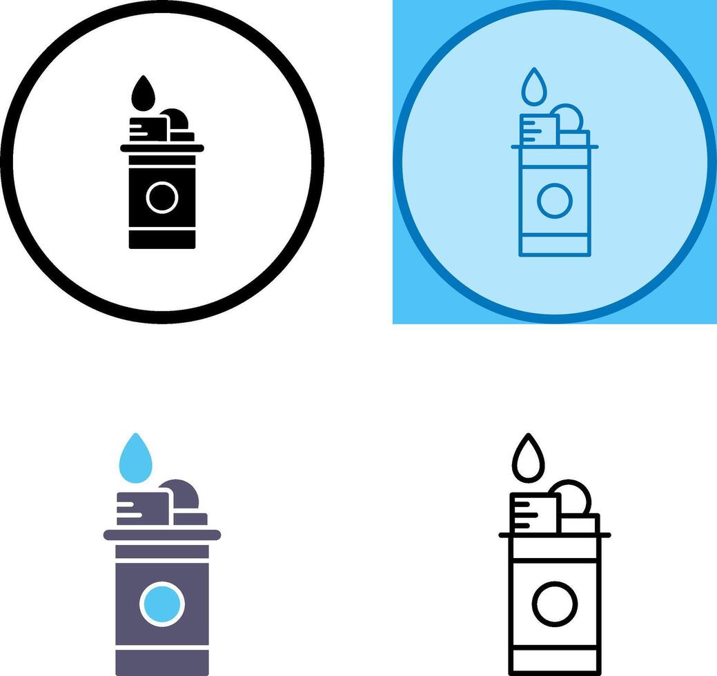 Lighter Icon Design vector