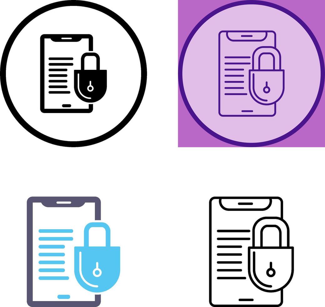 Smart Phone Icon Design vector
