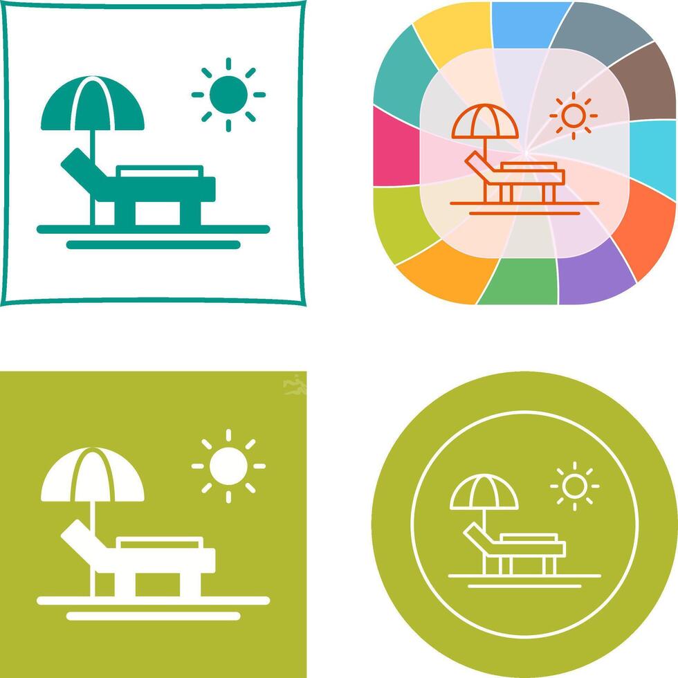 Hammock Icon Design vector