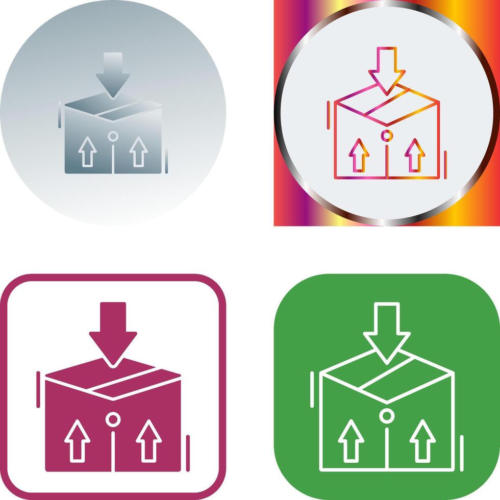 Package Icon Design vector