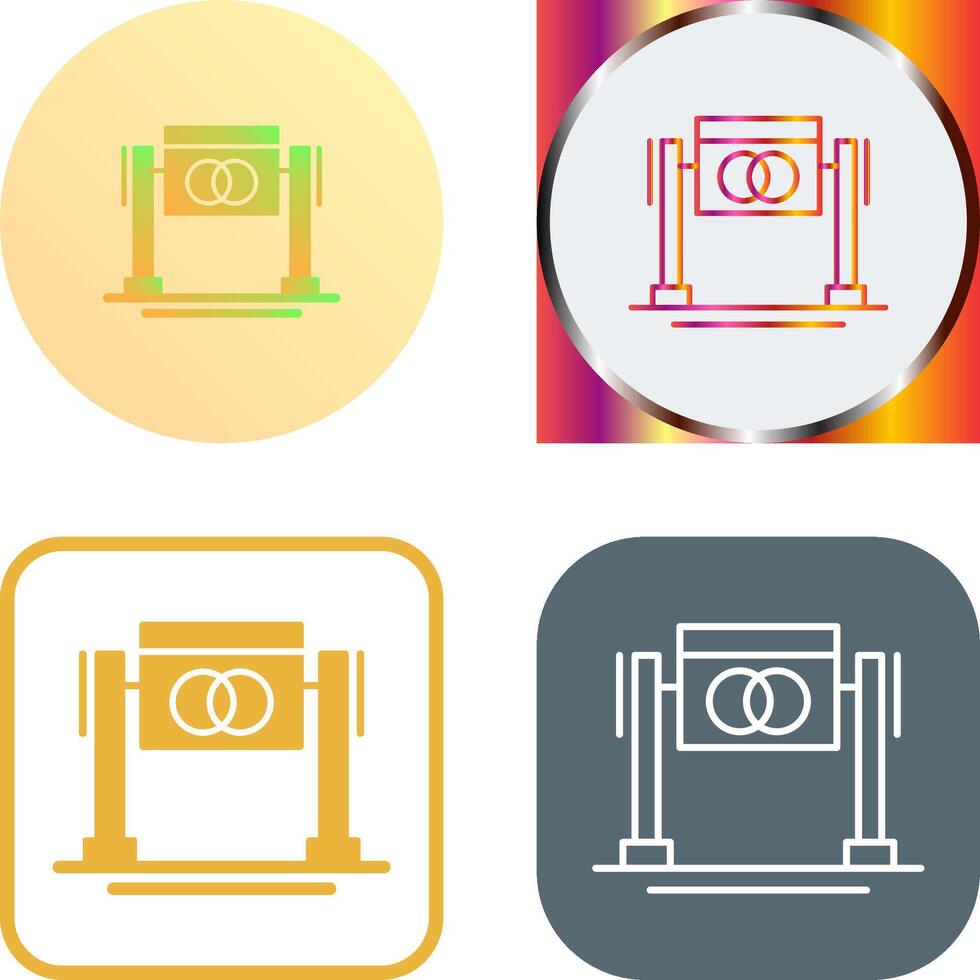 Wedding Sign Icon Design vector