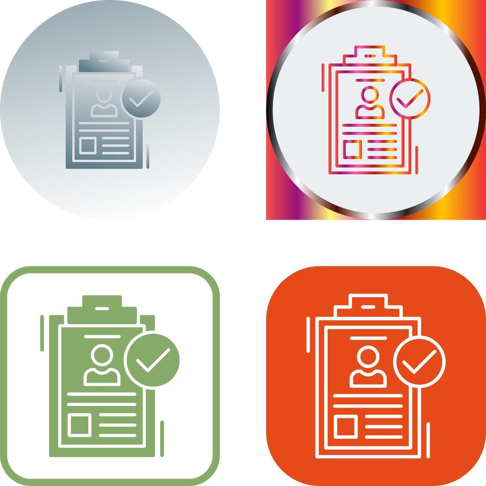 Hire Icon Design vector