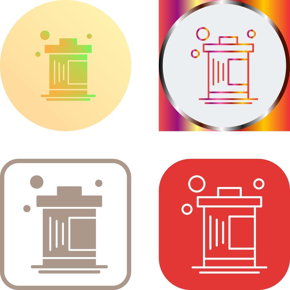 Delete Icon Design vector