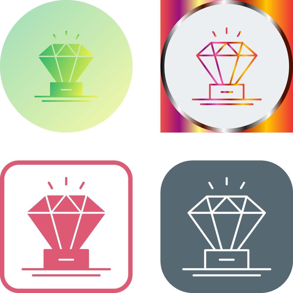Diamond Icon Design vector