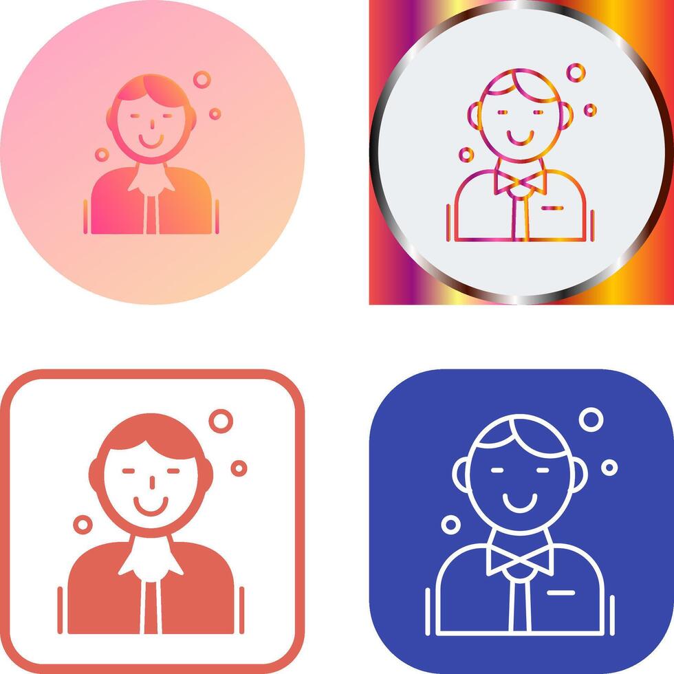 Employee Icon Design vector