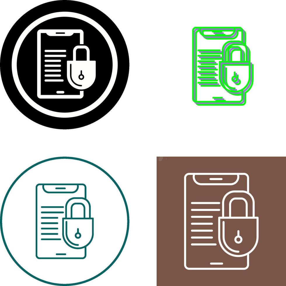Smart Phone Icon Design vector