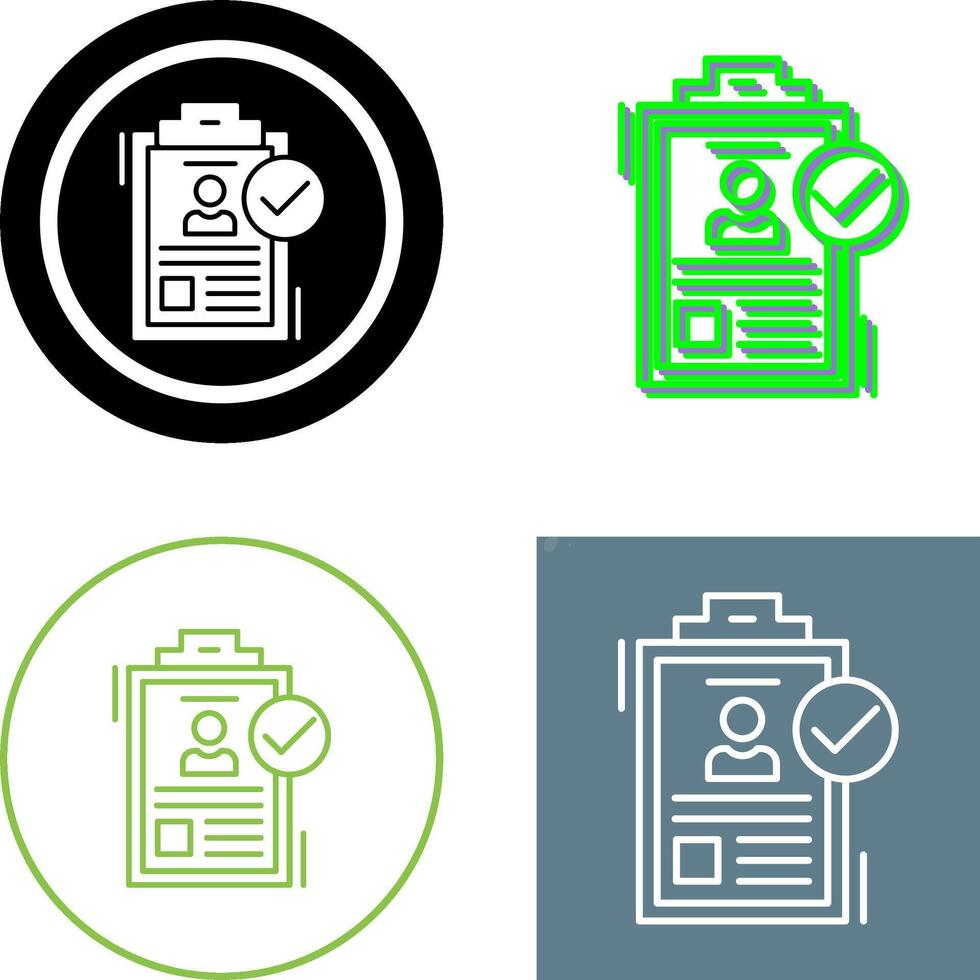 Hire Icon Design vector