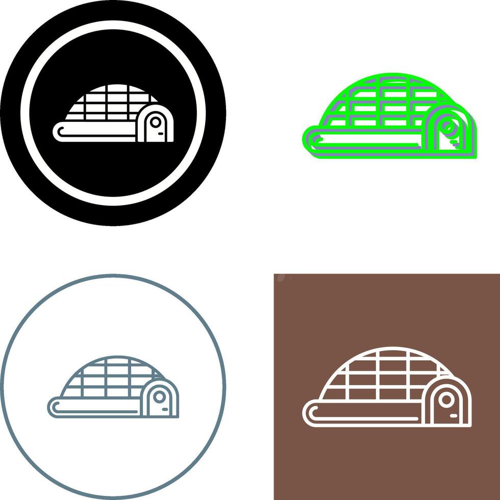 Igloo Icon Design vector