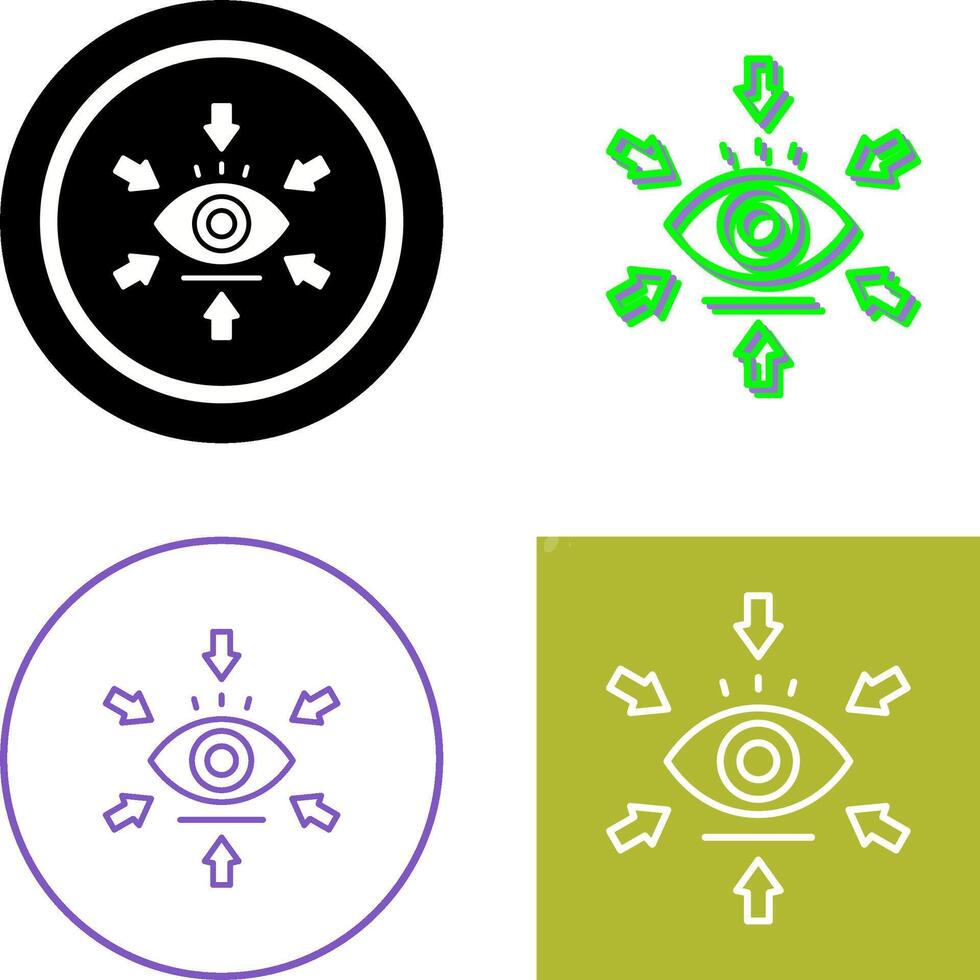 Visualization Icon Design vector