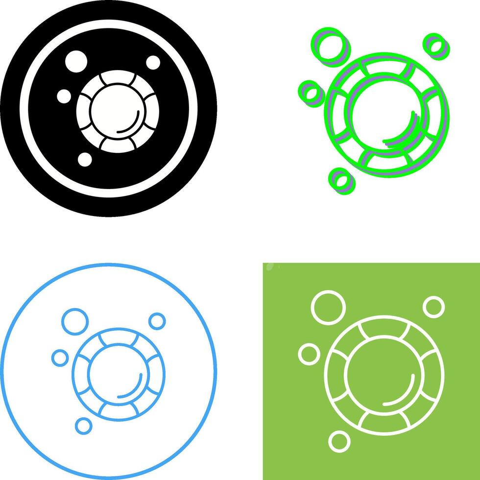 Lifesaver Icon Design vector