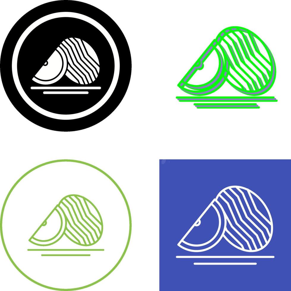 Watermelon Icon Design vector