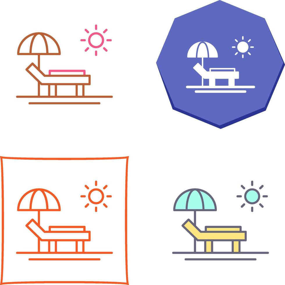 Hammock Icon Design vector