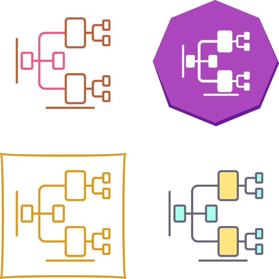 Chart Icon Design vector