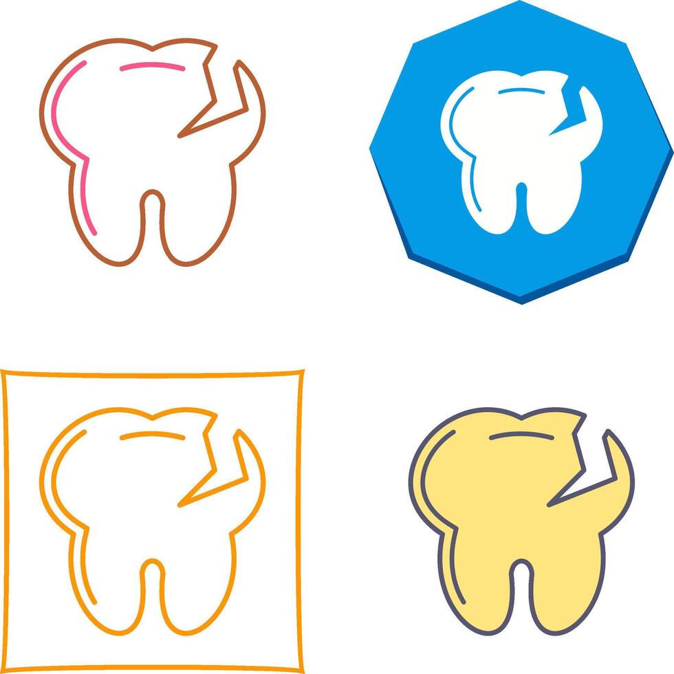 Tooth Icon Design vector