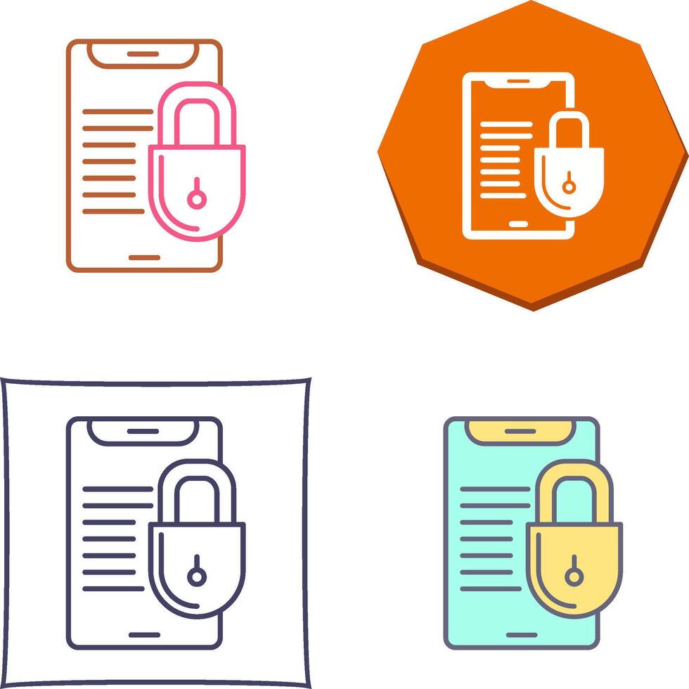 Smart Phone Icon Design vector