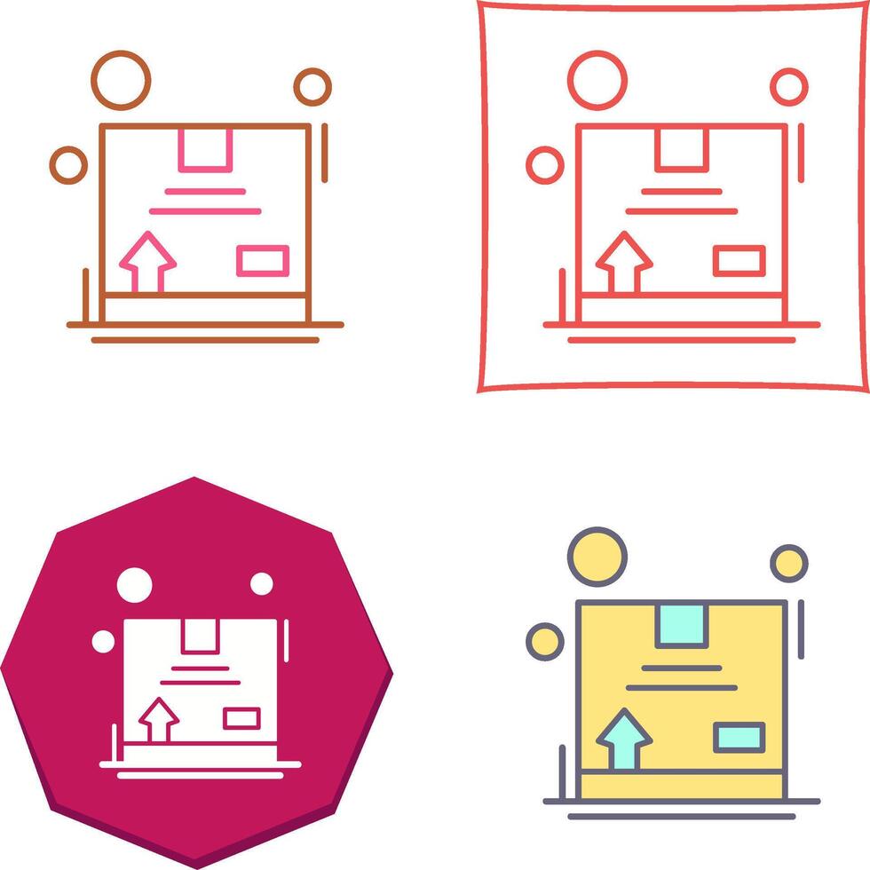 Box Icon Design vector