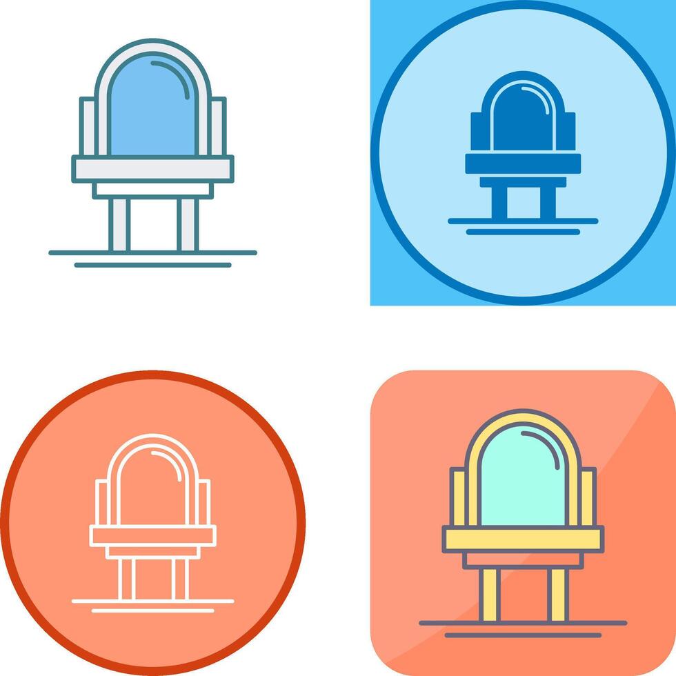 Mirror Icon Design vector