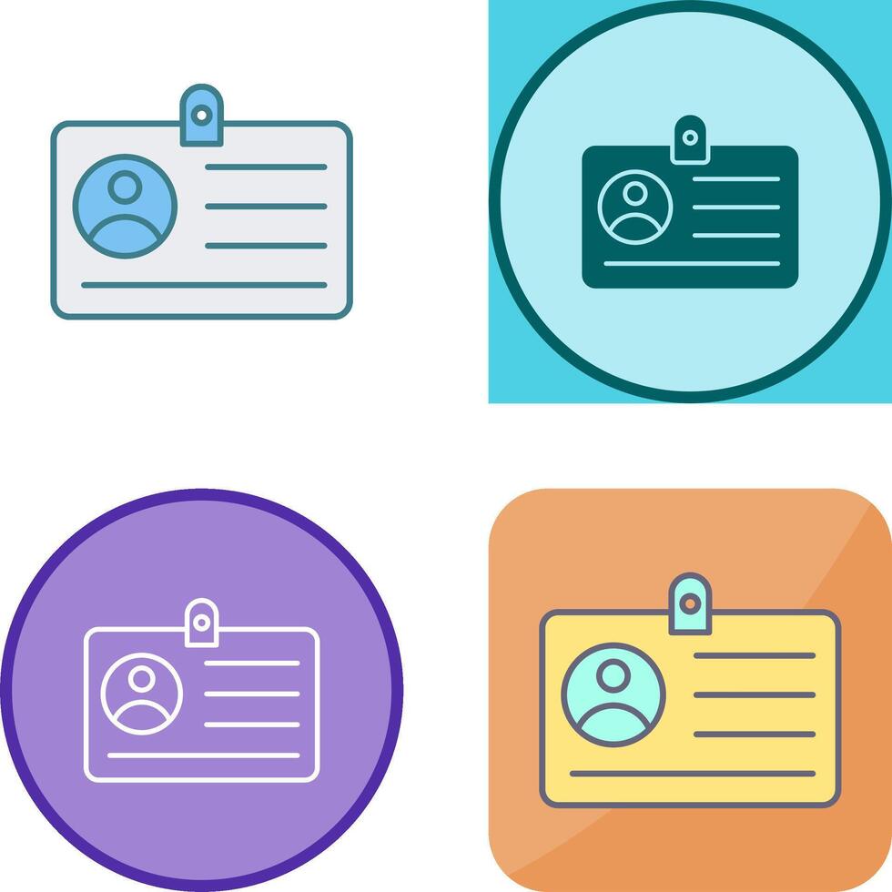 Card Icon Design vector