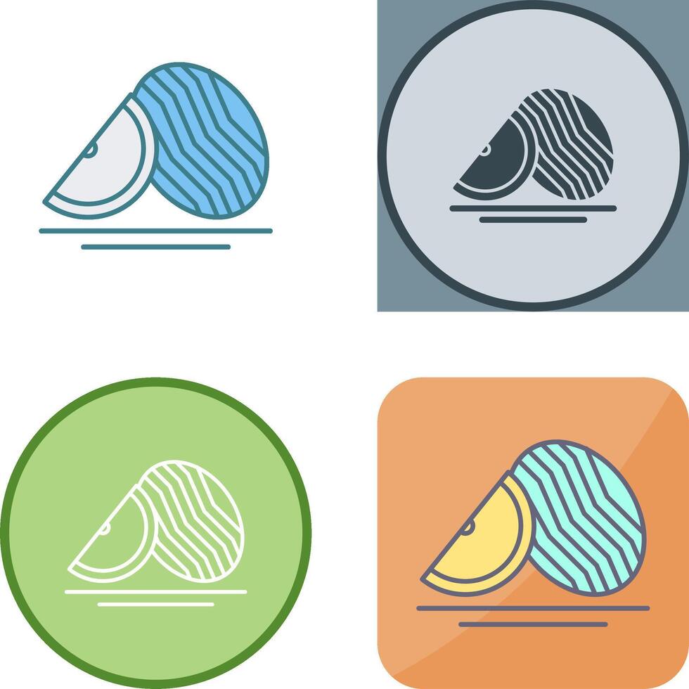 Watermelon Icon Design vector
