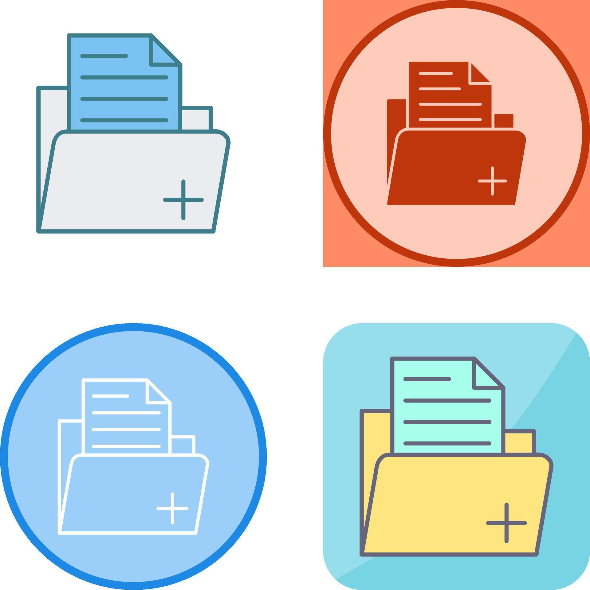 Folder Icon Design 44350921 Vector Art at Vecteezy