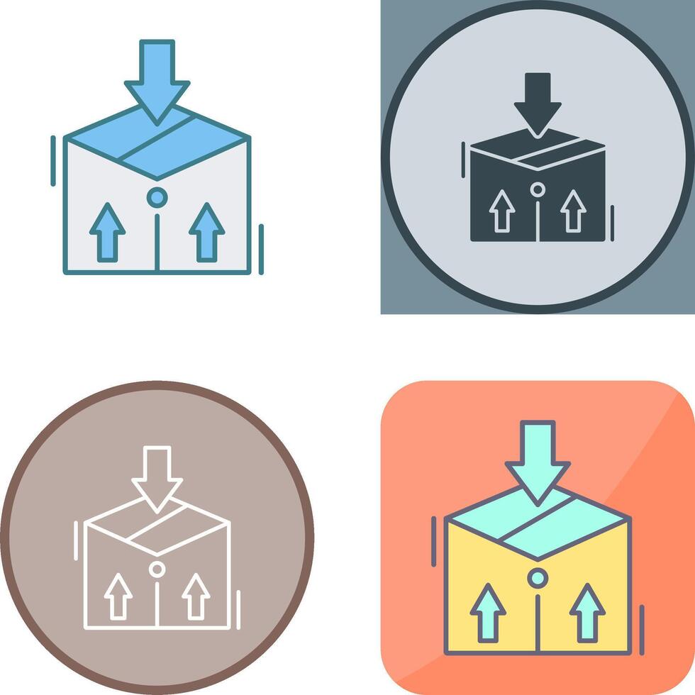 Package Icon Design vector