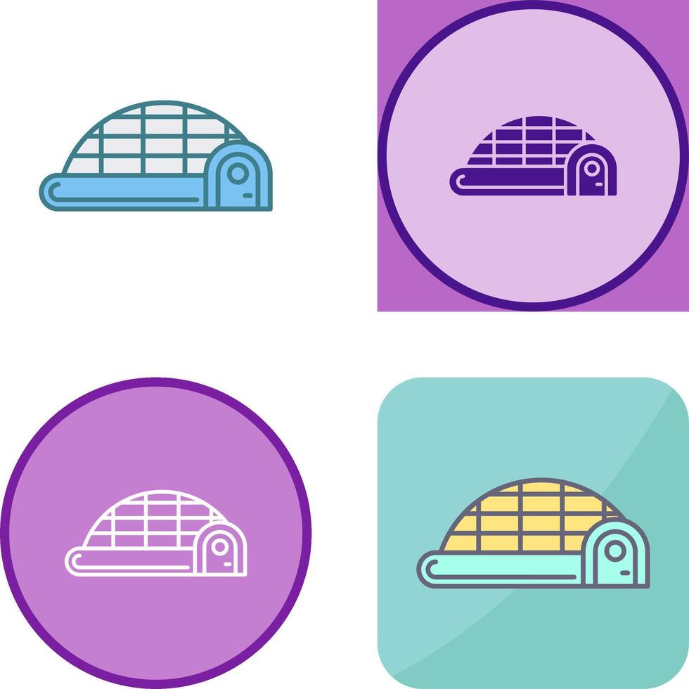Igloo Icon Design vector