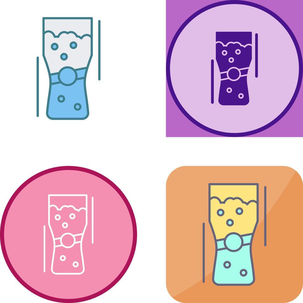 Pint Of Beer Icon Design vector