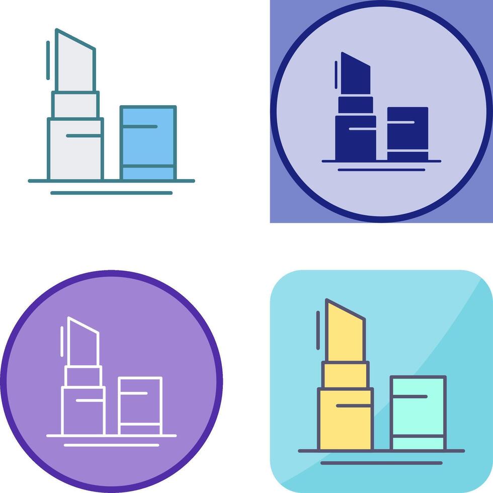 Lipstick Icon Design vector