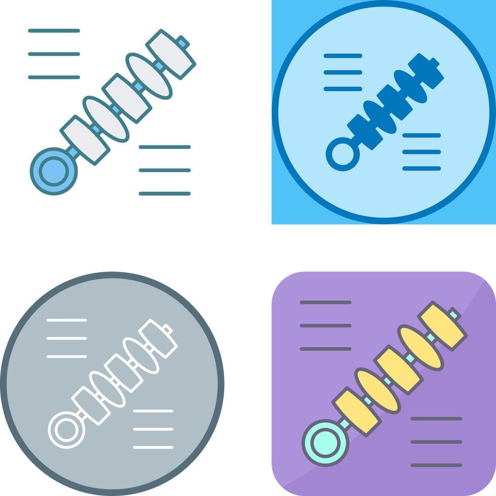 Skewer Icon Design vector
