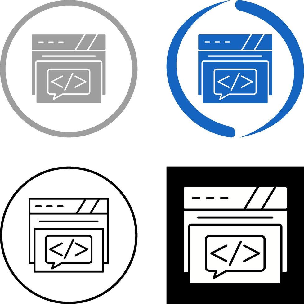 Message Icon Design vector
