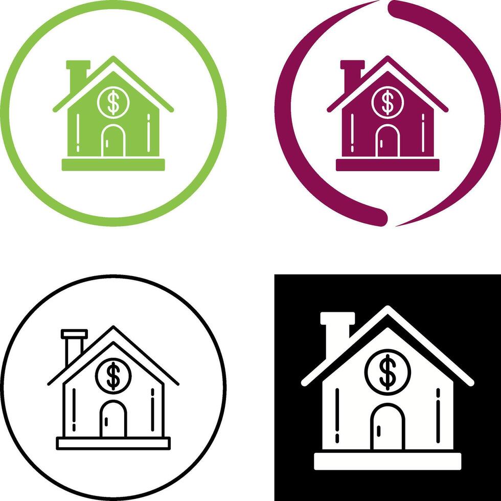 Home Icon Design vector