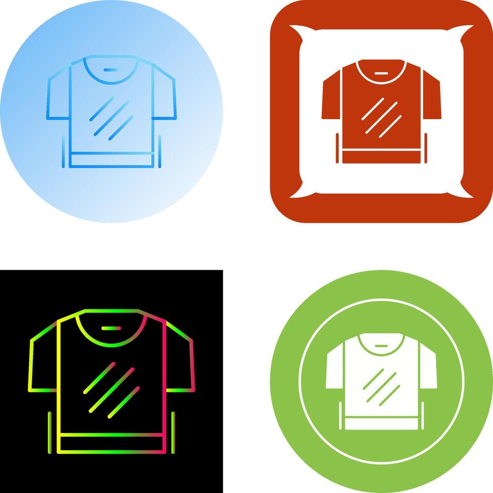 TShirt Icon Design vector