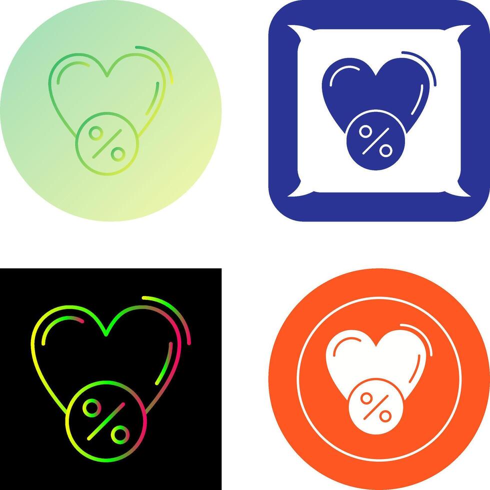 Heart Icon Design vector