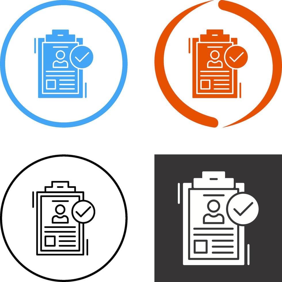 Hire Icon Design vector