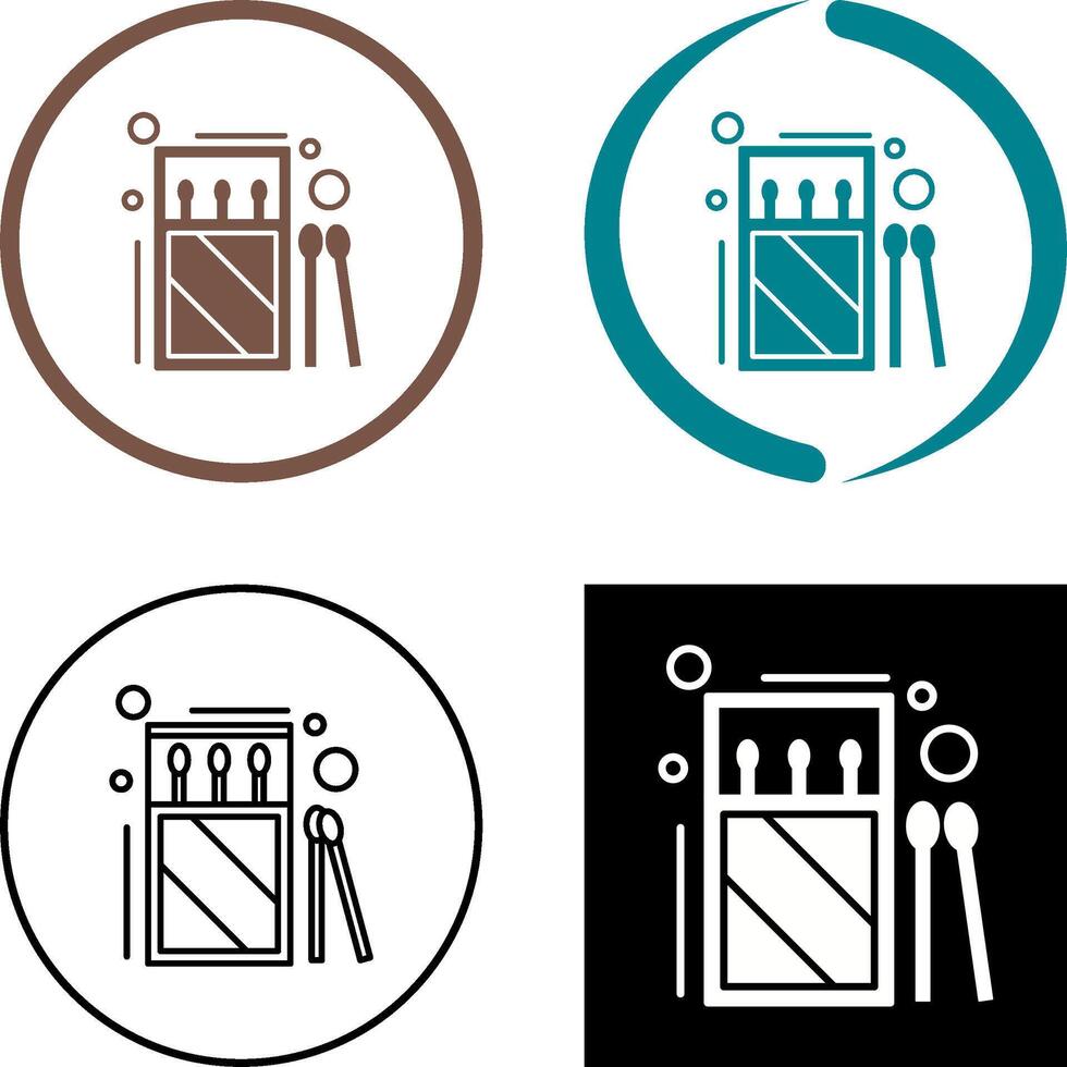 Matches Icon Design vector