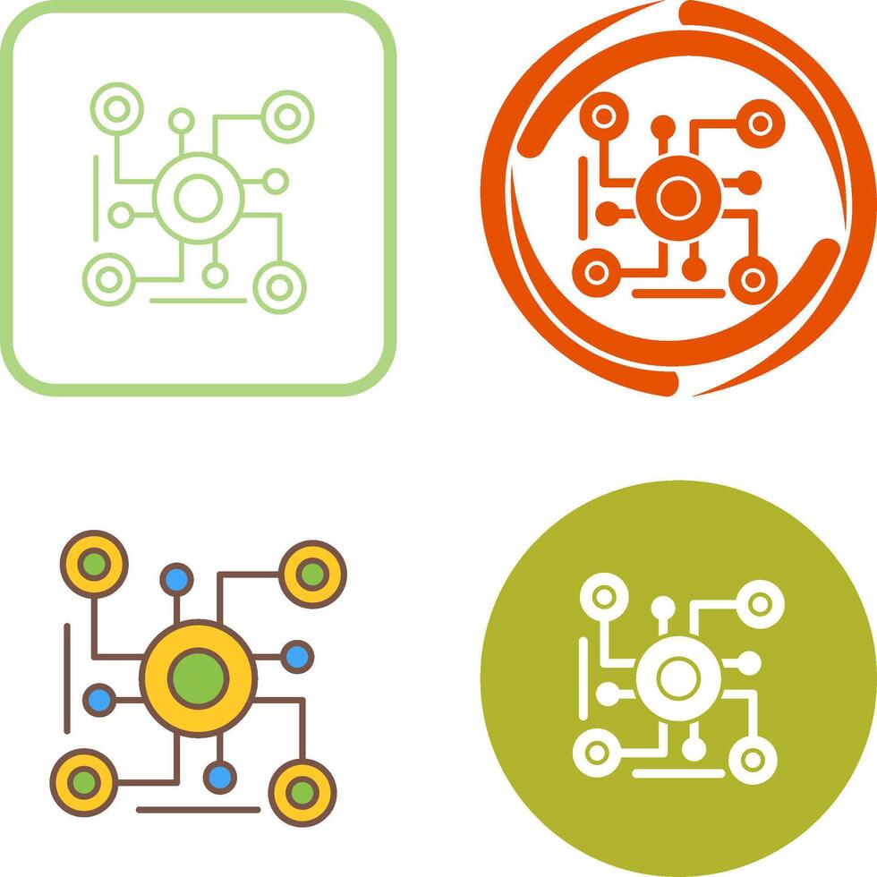 Connection Icon Design vector